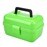 Mini Carry Lure Fishing Tackle Small Tools Case Double-Layer PP Storage Box