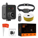 F600 Outdoor Pet Wired Electric Dog Fence 10-Level Precision Boundary Control, F600