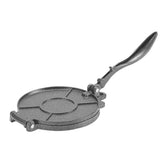 Aluminum Alloy Manual Dough Press Round Dumpling Wrapper Pastry Mold, Small Black, Large Silver, Small Silver