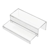 2-Tier Acrylic Wine Cabinet & Bottle Rack For Displaying Action Figures, Cakes, Perfumes, YX239
