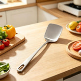 LsCook 430 Stainless Steel Kitchenware Kitchen Stir-Fry Spatula, Solid Spatula, Slotted Spatula