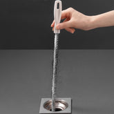 LsCook 60cm Pipe Cleaning Brush Drain Hair Removal Pipe Unclogging Tool