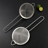 LsCook 8.5cm Stainless Steel Strainer Pointed-Handle Oil Strainer, Pointed-Handle Base