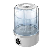 F1 1.5L Mini Underwear Desktop Washing Machine Portable Two-Speed Digital Display Washing Machine, Plug-in White, Plug-in Khaki, Rechargeable White, Rechargeable Khaki