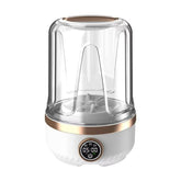 A07 2L Portable Washing Machine With 3 Modes Waterproof & Quiet Underwear Washing Cup, Plug-in White, Rechargeable White, Plug-in Khaki, Rechargeable Khaki