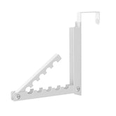 FS-2621 Double Folding Over-The-Door Clothes Drying Rack No-Drill Door Storage Hanger, FS-2621