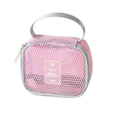 Mesh Multi-Functional Cosmetic Bag Large-Capacity Travel Makeup Storage Bag, Square Pink, Square Green, Square Purple, Octopus Pink, Octopus Green, Octopus Purple
