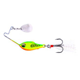 Metal Lure Vibrating Spinnerbait, HENGJIA VIB053 6cm 10g, HENGJIA VIB054 6cm 15g