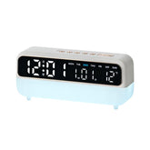 Multi-Function Digital Alarm Clock With Dimmable Night Light, Date/Weekday/Temperature, Dual Alarms, Timer Function, USB Charging Port