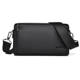 WEIXIER W133 Mens Small Crossbody Bag Versatile Messenger Clutch with 6 Card Slots for Travel & Daily Use