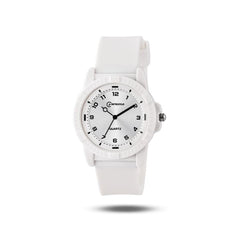 MINGRUI Quartz Watch for Boys Girls Students 30M Waterproof Minimalist Analog Wrist Watch with Soft Silicone Strap