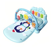 Toddler Toy Foot Piano Musical Gym Crawling Mat, Dolphin Pedal Surface Penguin, Dolphin Pedal Surface Bear, Dolphin Pedal Surface Dinosaur