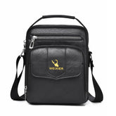 WEIXIER D1105 Men Business Shoulder Bag Retro Commuter Casual Handbag