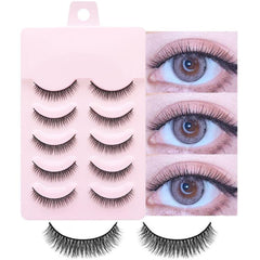 5pair /Set Natural Everyday Makeup One-Piece Eyelashes, 2205, DS122, QF04, QF05, QF06, QF26, QF75, QF90, QF91, QF92, QF93, Z301, Z302, LK01, LK02, LK03