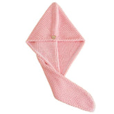 Thickened Absorbent Coral Fleece Hair Drying Cap