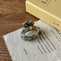 Small Hair Claw Clips for Women Non-Slip Tortoise Shell Acetate Hair Clips Vintage French Design Hair Jaw Clips