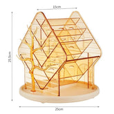 Rotating Large-Capacity Cosmetic Storage Box, Desktop Compartment Organizer For Stationery & Jewelry
