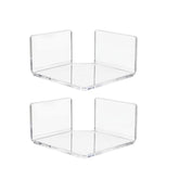 Wall-mounted Corner Shelf Triangular Floating Shelf For Security Cameras