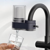 Flexible Pressurized Faucet Filter For Kitchen, Washable Ceramic Core Tap Water Purifier, 1 Core Grey, 4 Core Grey, 1 Core White, 4 Core White