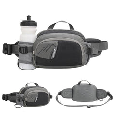 Outdoor Hiking Waist Pack Large Capacity Waterproof Sports Running Water Bottle Bag