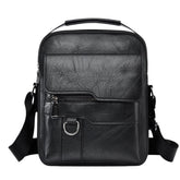 Men Large-Capacity Handheld & Crossbody Bag, Casual Vertical Briefcase