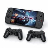 SJGAM M27 Handheld Gaming Console 7 Inch 3D Large Screen HD Portable Console, 256GB+2pcs Game Controller