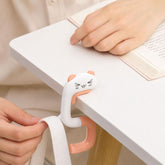 Portable Bag Hook For Table Foldable Purse Hanger For Desk Sturdy Metal Handbag Holder For School Office Cafe
