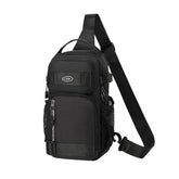 Portable Men Sports Chest Bag, Large Capacity Casual Shoulder Bag
