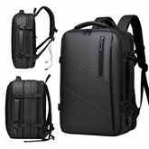 WEIXIER B683 Large Capacity Expandable Backpack Men Business Laptop Pack