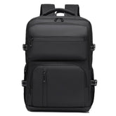 WEIXIEER B927 Men Minimalist Large-Capacity Backpack Waterproof Oxford Fabric Business Laptop Bag