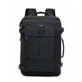 Expandable Travel Backpack Flight Approved Carry On Gym Backpack with Shoe Compartment USB Port