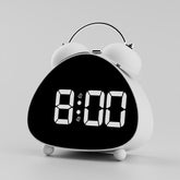 Retro Twin Bell Digital Alarm Clock Super Loud Mechanical Bell-Ringing LED Desk Clock With Backlight