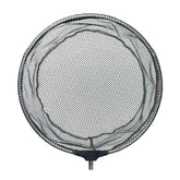 LINNHUE Foldable Rubber Coated Fishing Landing Net Head Anti-Snag Aluminum Alloy Frame Fly Fishing Mesh, 35cm, 40cm, 45cm