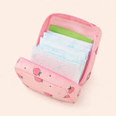 Sanitary Pad Storage Bag Portable Menstrual Cup Pouch Waterproof Period First Period Bags With Zipper