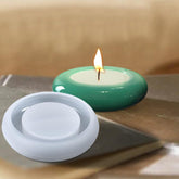 DIY Round Candle Holder Silicone Mold Resin Casting Mold For Tealight Holders, Candle Holder