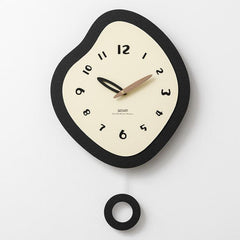 wozoom Irregular Pendulum Wall Clock Silent Quartz Clock For Living Room Decor, Minimalist Medium, Minimalist Large, Swinging Medium, Swinging Large, Minimalist 3D Medium, Minimalist 3D Large, Swinging 3D Medium, Swinging 3D Large