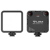 VIJIM VL81 Portable Three Cold and Hot Shoes Dual Color Temperature Fill Light Shooting Recording Lighting Light, VL81