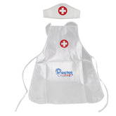 3 Sets Children Pretend Play Doctor Nurse Costume Performance Clothing Toy, 3 Sets Play Doctor Nurse Costume