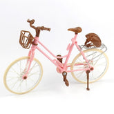 3 PCS Dollhouse Beautiful and Stylish Detachable Children Toy Bicycles, 3 PCS Bicycles
