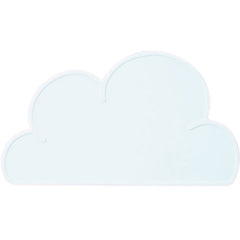 Children Cloud Silicone Placemat Waterproof Environmental Protection Student Table Mat, White, Black, Yellow, Blue, Green, Light Pink, Dark Gray, Light Blue, Light Green, Light Gray, Dark Pink