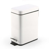 Household Stainless Steel Foot Pedal Small Rectangular Trash Can