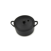 Doll House Miniature Kitchen Cooking Tools Alloy Copper Pot with Lid