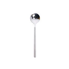Mini Accessories Coffee Spoon Kitchen Dessertspoon Dining Round Shape Coffee Stainless Steel Home, 13cm, 15cm, 17cm
