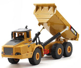Alloy Articulated Dump Truck Model Children Alloy Toy Car Ornaments, Articulated Dump Truck