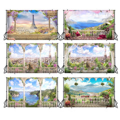 3m x 1.8m Scenery Seamless Party Photo Selfie Photography Background Cloth