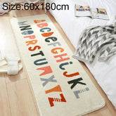 Home Bedroom Carpet Strip Room Bedside Lamb Cashmere Non-slip Mat, 60×180 cm