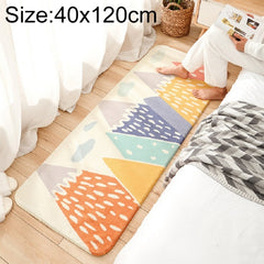 Cartoon Home Sofa Strip Rug Bedroom Bedside Lamb Cashmere Non-slip Mat, 40×120 cm, 60×160 cm, 60×180 cm