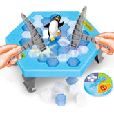 Family Game Penguin Trap Ice Breaking Saving Penguin, Random Package Delivery, Random Package