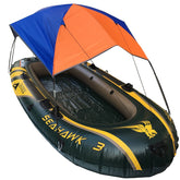 68351 Folding Awning Canoe Rubber Inflatable Boat Parasol Tent for 4 Person,Boat is not Included, 68351
