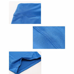 Fitness Running Stretch Tight Quick Dry Sweat Wicking 5-point Belt Pocket, L, XL